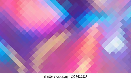 Geometric design. Colorful gradient mosaic background. Geometric mosaic, abstract background. Mosaic background. Mosaic texture. The effect of stained glass. EPS 10 Vector