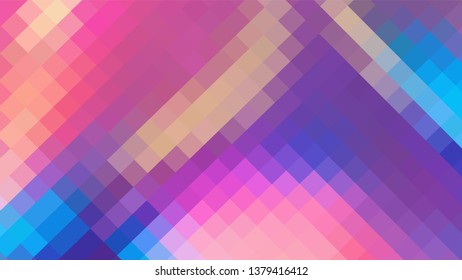Geometric design. Colorful gradient mosaic background. Geometric mosaic, abstract background. Mosaic background. Mosaic texture. The effect of stained glass. EPS 10 Vector