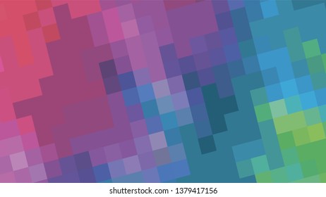 Geometric design. Colorful gradient mosaic background. Geometric mosaic, abstract background. Mosaic background. Mosaic texture. The effect of stained glass. EPS 10 Vector