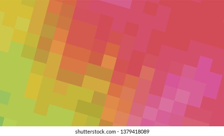 Geometric design. Colorful gradient mosaic background. Geometric mosaic, abstract background. Mosaic background. Mosaic texture. The effect of stained glass. EPS 10 Vector