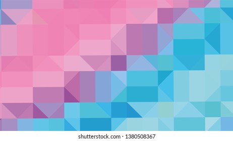 Geometric design. Colorful gradient mosaic background. Geometric triangle, mosaic, abstract background. Mosaic, color background. Mosaic texture. The effect of stained glass. EPS 10 Vector