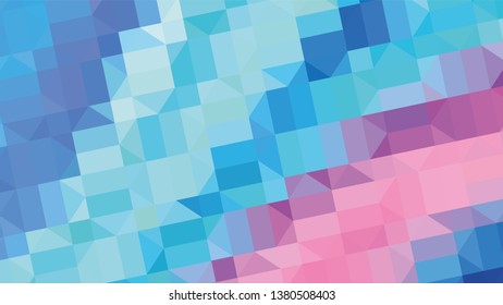 Geometric design. Colorful gradient mosaic background. Geometric triangle, mosaic, abstract background. Mosaic, color background. Mosaic texture. The effect of stained glass. EPS 10 Vector