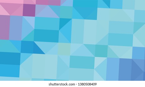Geometric design. Colorful gradient mosaic background. Geometric triangle, mosaic, abstract background. Mosaic, color background. Mosaic texture. The effect of stained glass. EPS 10 Vector