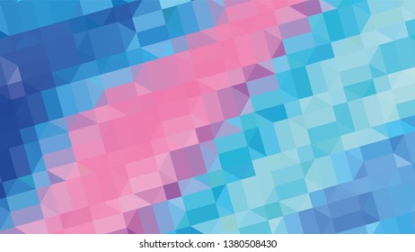 Geometric design. Colorful gradient mosaic background. Geometric triangle, mosaic, abstract background. Mosaic, color background. Mosaic texture. The effect of stained glass. EPS 10 Vector