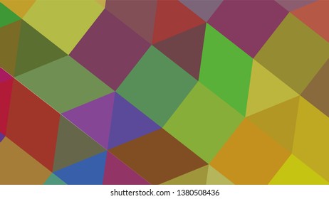 Geometric design. Colorful gradient mosaic background. Geometric triangle, mosaic, abstract background. Mosaic, color background. Mosaic texture. The effect of stained glass. EPS 10 Vector