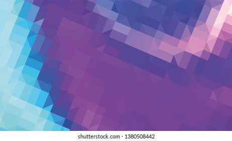 Geometric design. Colorful gradient mosaic background. Geometric triangle, mosaic, abstract background. Mosaic, color background. Mosaic texture. The effect of stained glass. EPS 10 Vector
