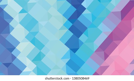 Geometric design. Colorful gradient mosaic background. Geometric triangle, mosaic, abstract background. Mosaic, color background. Mosaic texture. The effect of stained glass. EPS 10 Vector