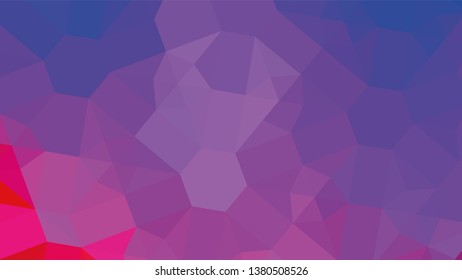 Geometric design. Colorful gradient mosaic background. Geometric triangle, mosaic, abstract background. Mosaic, color background. Mosaic texture. The effect of stained glass. EPS 10 Vector