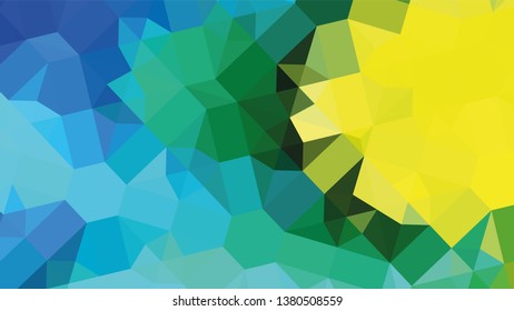 Geometric design. Colorful gradient mosaic background. Geometric triangle, mosaic, abstract background. Mosaic, color background. Mosaic texture. The effect of stained glass. EPS 10 Vector