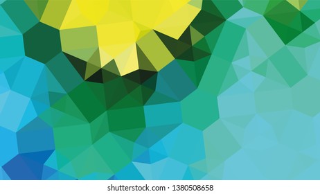 Geometric design. Colorful gradient mosaic background. Geometric triangle, mosaic, abstract background. Mosaic, color background. Mosaic texture. The effect of stained glass. EPS 10 Vector