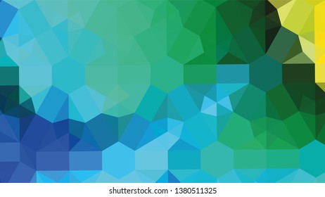 Geometric design. Colorful gradient mosaic background. Geometric triangle, mosaic, abstract background. Mosaic, color background. Mosaic texture. The effect of stained glass. EPS 10 Vector