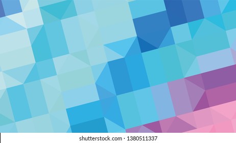 Geometric design. Colorful gradient mosaic background. Geometric triangle, mosaic, abstract background. Mosaic, color background. Mosaic texture. The effect of stained glass. EPS 10 Vector