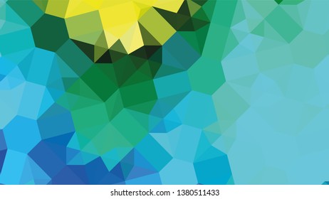 Geometric design. Colorful gradient mosaic background. Geometric triangle, mosaic, abstract background. Mosaic, color background. Mosaic texture. The effect of stained glass. EPS 10 Vector