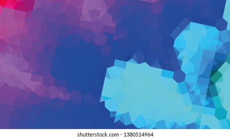 Geometric design. Colorful gradient mosaic background. Geometric triangle, mosaic, abstract background. Mosaic, color background. Mosaic texture. The effect of stained glass. EPS 10 Vector