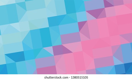 Geometric design. Colorful gradient mosaic background. Geometric triangle, mosaic, abstract background. Mosaic, color background. Mosaic texture. The effect of stained glass. EPS 10 Vector