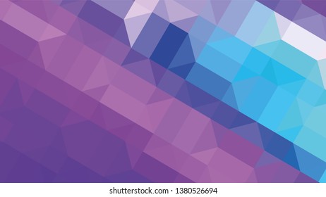 Geometric design. Colorful gradient mosaic background. Geometric triangle, mosaic, abstract background. Mosaic, color background. Mosaic texture. The effect of stained glass. EPS 10 Vector