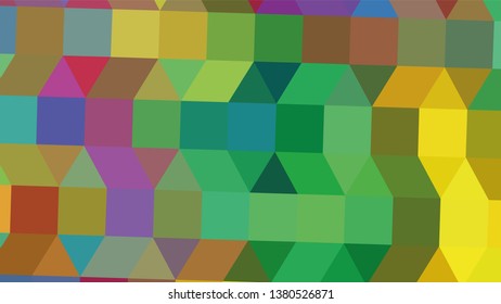 Geometric design. Colorful gradient mosaic background. Geometric triangle, mosaic, abstract background. Mosaic, color background. Mosaic texture. The effect of stained glass. EPS 10 Vector