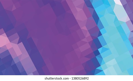 Geometric design. Colorful gradient mosaic background. Geometric triangle, mosaic, abstract background. Mosaic, color background. Mosaic texture. The effect of stained glass. EPS 10 Vector
