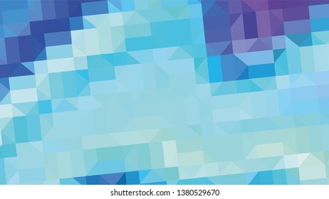 Geometric design. Colorful gradient mosaic background. Geometric triangle, mosaic, abstract background. Mosaic, color background. Mosaic texture. The effect of stained glass. EPS 10 Vector