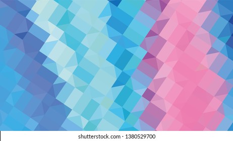 Geometric design. Colorful gradient mosaic background. Geometric triangle, mosaic, abstract background. Mosaic, color background. Mosaic texture. The effect of stained glass. EPS 10 Vector