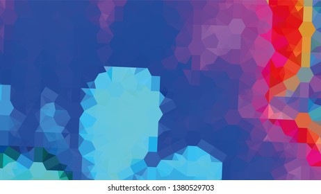 Geometric design. Colorful gradient mosaic background. Geometric triangle, mosaic, abstract background. Mosaic, color background. Mosaic texture. The effect of stained glass. EPS 10 Vector