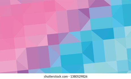 Geometric design. Colorful gradient mosaic background. Geometric triangle, mosaic, abstract background. Mosaic, color background. Mosaic texture. The effect of stained glass. EPS 10 Vector