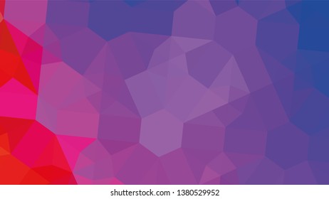 Geometric design. Colorful gradient mosaic background. Geometric triangle, mosaic, abstract background. Mosaic, color background. Mosaic texture. The effect of stained glass. EPS 10 Vector