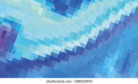 Geometric design. Colorful gradient mosaic background. Geometric triangle, mosaic, abstract background. Mosaic, color background. Mosaic texture. The effect of stained glass. EPS 10 Vector