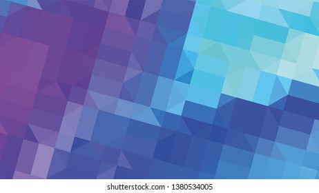 Geometric design. Colorful gradient mosaic background. Geometric triangle, mosaic, abstract background. Mosaic, color background. Mosaic texture. The effect of stained glass. EPS 10 Vector