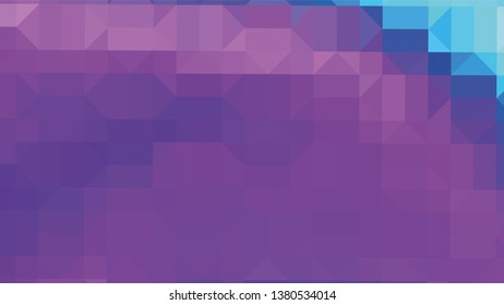 Geometric design. Colorful gradient mosaic background. Geometric triangle, mosaic, abstract background. Mosaic, color background. Mosaic texture. The effect of stained glass. EPS 10 Vector