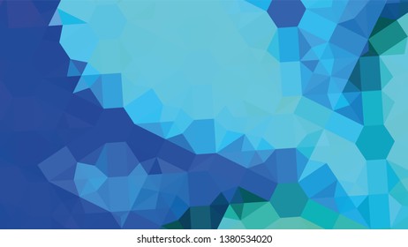 Geometric design. Colorful gradient mosaic background. Geometric triangle, mosaic, abstract background. Mosaic, color background. Mosaic texture. The effect of stained glass. EPS 10 Vector