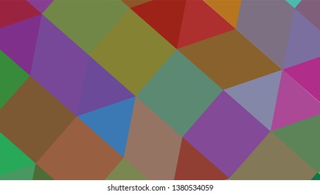 Geometric design. Colorful gradient mosaic background. Geometric triangle, mosaic, abstract background. Mosaic, color background. Mosaic texture. The effect of stained glass. EPS 10 Vector