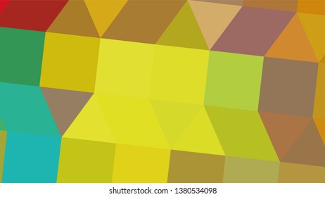 Geometric design. Colorful gradient mosaic background. Geometric triangle, mosaic, abstract background. Mosaic, color background. Mosaic texture. The effect of stained glass. EPS 10 Vector