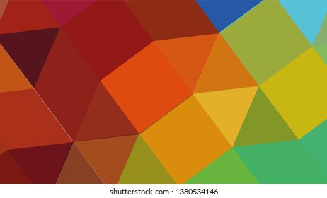 Geometric design. Colorful gradient mosaic background. Geometric triangle, mosaic, abstract background. Mosaic, color background. Mosaic texture. The effect of stained glass. EPS 10 Vector