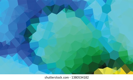 Geometric design. Colorful gradient mosaic background. Geometric triangle, mosaic, abstract background. Mosaic, color background. Mosaic texture. The effect of stained glass. EPS 10 Vector