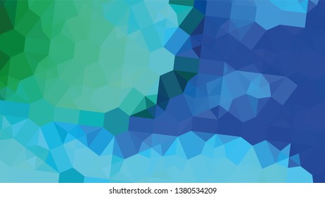 Geometric design. Colorful gradient mosaic background. Geometric triangle, mosaic, abstract background. Mosaic, color background. Mosaic texture. The effect of stained glass. EPS 10 Vector