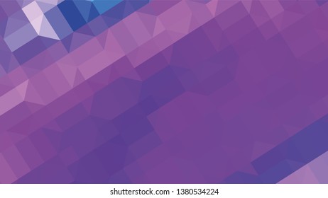 Geometric design. Colorful gradient mosaic background. Geometric triangle, mosaic, abstract background. Mosaic, color background. Mosaic texture. The effect of stained glass. EPS 10 Vector
