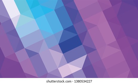 Geometric design. Colorful gradient mosaic background. Geometric triangle, mosaic, abstract background. Mosaic, color background. Mosaic texture. The effect of stained glass. EPS 10 Vector