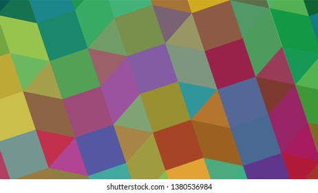 Geometric design. Colorful gradient mosaic background. Geometric triangle, mosaic, abstract background. Mosaic, color background. Mosaic texture. The effect of stained glass. EPS 10 Vector
