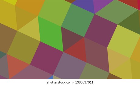 Geometric design. Colorful gradient mosaic background. Geometric triangle, mosaic, abstract background. Mosaic, color background. Mosaic texture. The effect of stained glass. EPS 10 Vector