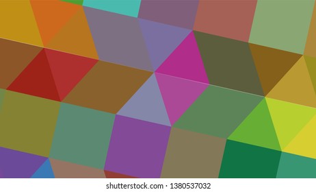 Geometric design. Colorful gradient mosaic background. Geometric triangle, mosaic, abstract background. Mosaic, color background. Mosaic texture. The effect of stained glass. EPS 10 Vector