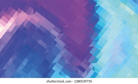 Geometric design. Colorful gradient mosaic background. Geometric triangle, mosaic, abstract background. Mosaic, color background. Mosaic texture. The effect of stained glass. EPS 10 Vector