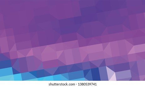 Geometric design. Colorful gradient mosaic background. Geometric triangle, mosaic, abstract background. Mosaic, color background. Mosaic texture. The effect of stained glass. EPS 10 Vector