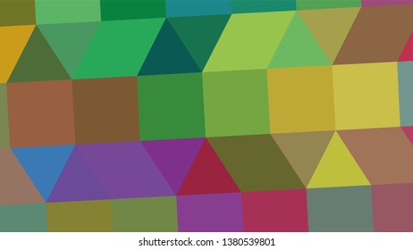Geometric design. Colorful gradient mosaic background. Geometric triangle, mosaic, abstract background. Mosaic, color background. Mosaic texture. The effect of stained glass. EPS 10 Vector