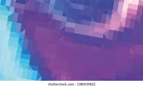 Geometric design. Colorful gradient mosaic background. Geometric triangle, mosaic, abstract background. Mosaic, color background. Mosaic texture. The effect of stained glass. EPS 10 Vector
