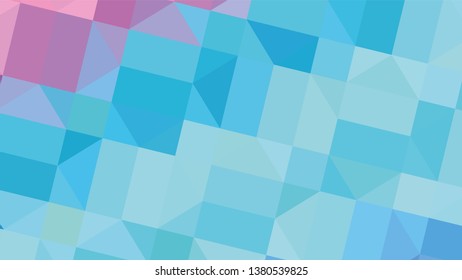 Geometric design. Colorful gradient mosaic background. Geometric triangle, mosaic, abstract background. Mosaic, color background. Mosaic texture. The effect of stained glass. EPS 10 Vector