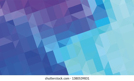 Geometric design. Colorful gradient mosaic background. Geometric triangle, mosaic, abstract background. Mosaic, color background. Mosaic texture. The effect of stained glass. EPS 10 Vector