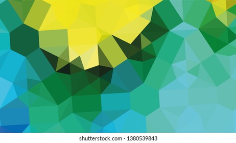 Geometric design. Colorful gradient mosaic background. Geometric triangle, mosaic, abstract background. Mosaic, color background. Mosaic texture. The effect of stained glass. EPS 10 Vector