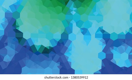Geometric design. Colorful gradient mosaic background. Geometric triangle, mosaic, abstract background. Mosaic, color background. Mosaic texture. The effect of stained glass. EPS 10 Vector