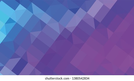 Geometric design. Colorful gradient mosaic background. Geometric triangle, mosaic, abstract background. Mosaic, color background. Mosaic texture. The effect of stained glass. EPS 10 Vector